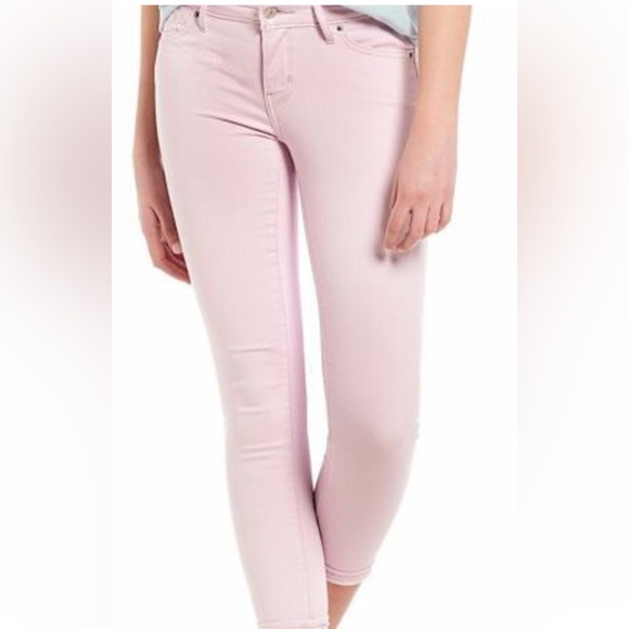 Pink Levi full length jeans 711 skinny style - Picture 2 of 4